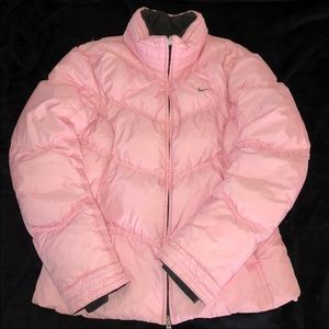 Pink Nike Puffer Jacket